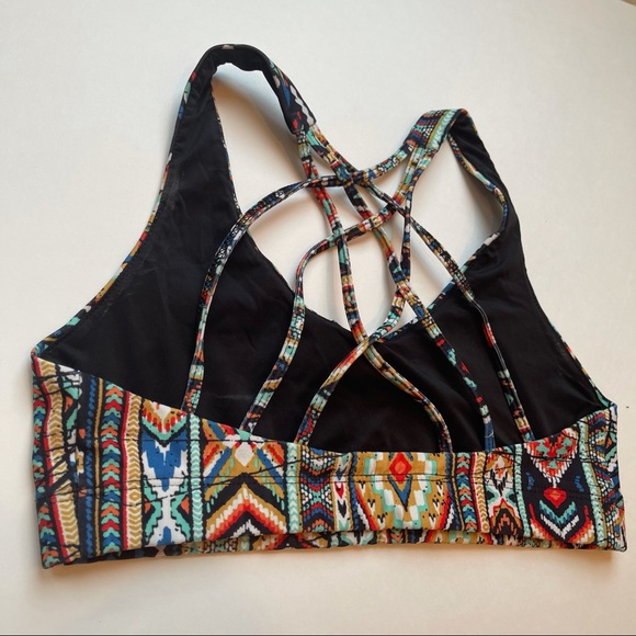 Mossimo Supply + Co multi colored Aztec sports bra - Picture 6 of 11